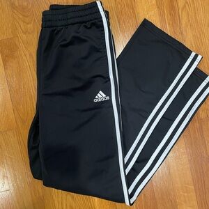 Adidas black track pants
